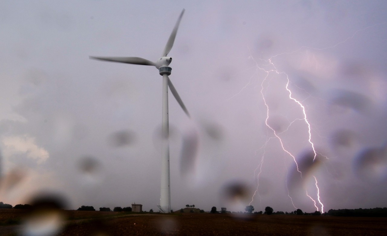 Schlecht-Wetter-Front in NRW: Im Ruhrgebiet soll es krachen. (Archivbild)