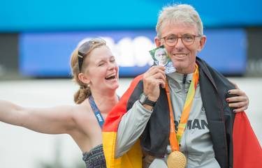 Hans-Peter Durst fuhr der Konkurrenz bei den Olympischen Spielen davon.