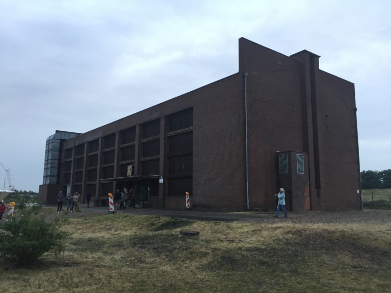 In der Maschinenhalle Pattberg in Moers machte zum ersten Mal die Extraschicht Station.