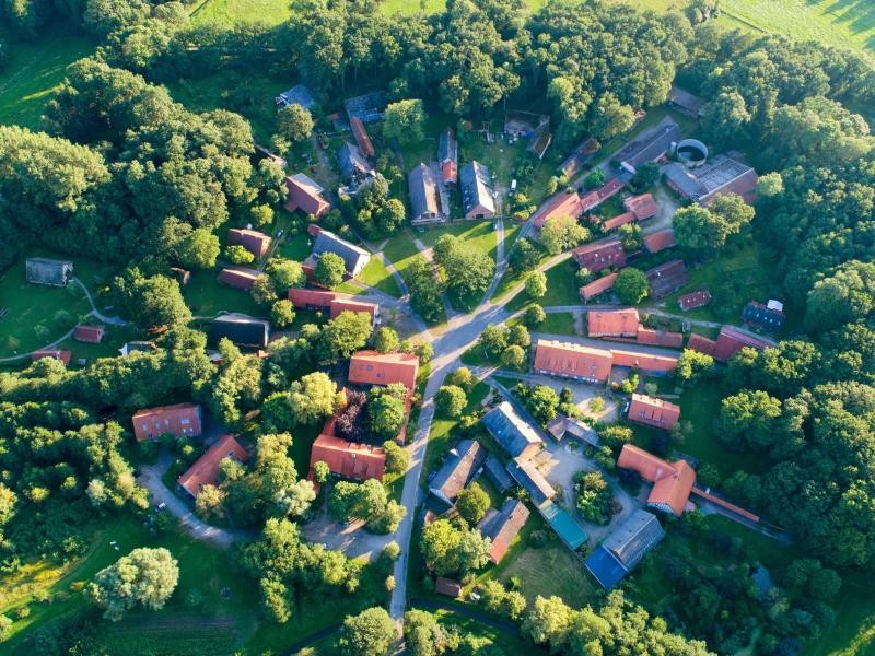 Im Wendland stehen die letzten Runddörfer. Ursprünglich gab es davon in Norddeutschland Tausende.