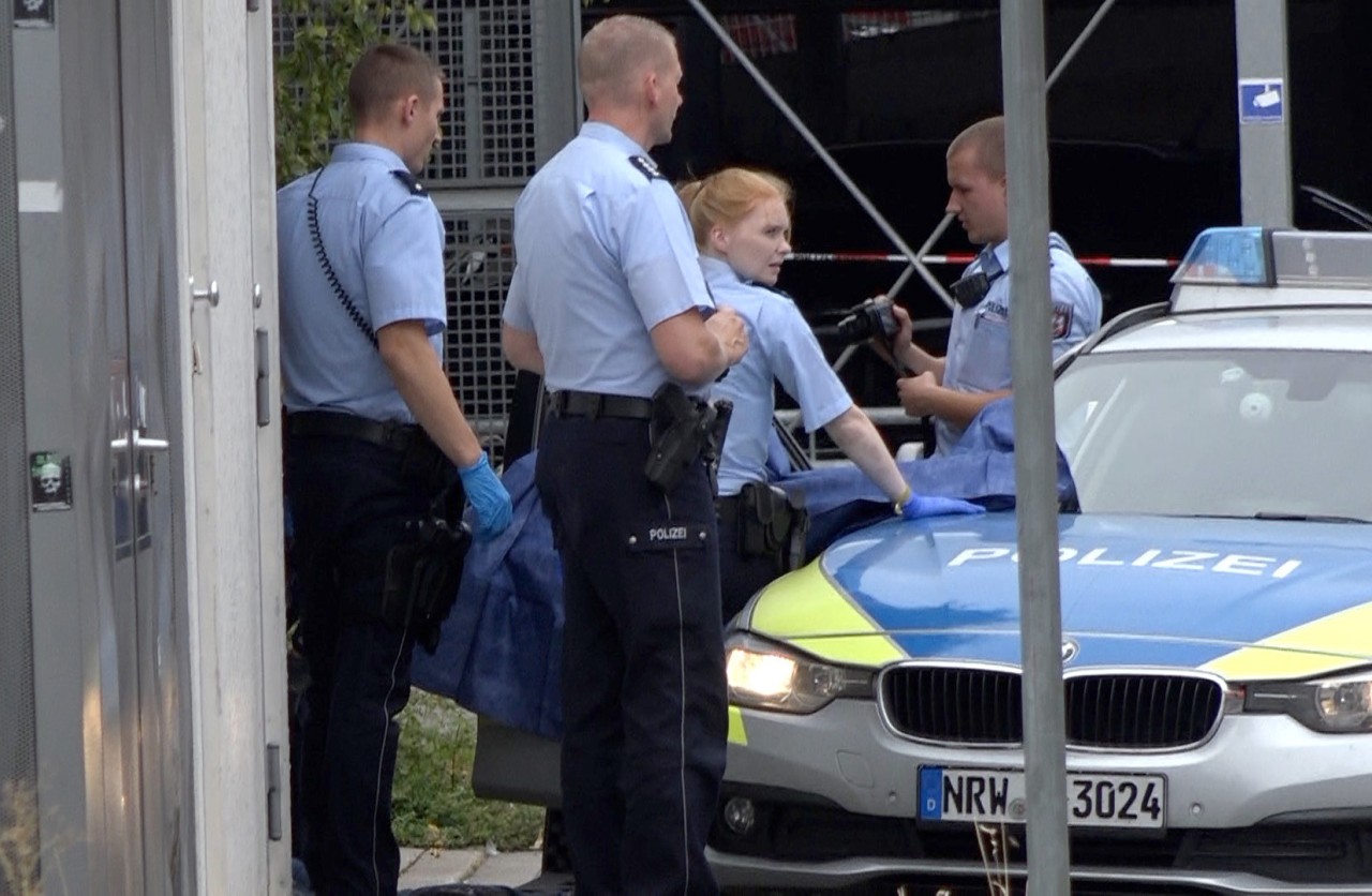 Die Polizei war mit einem Großeinsatz im Einsatz.