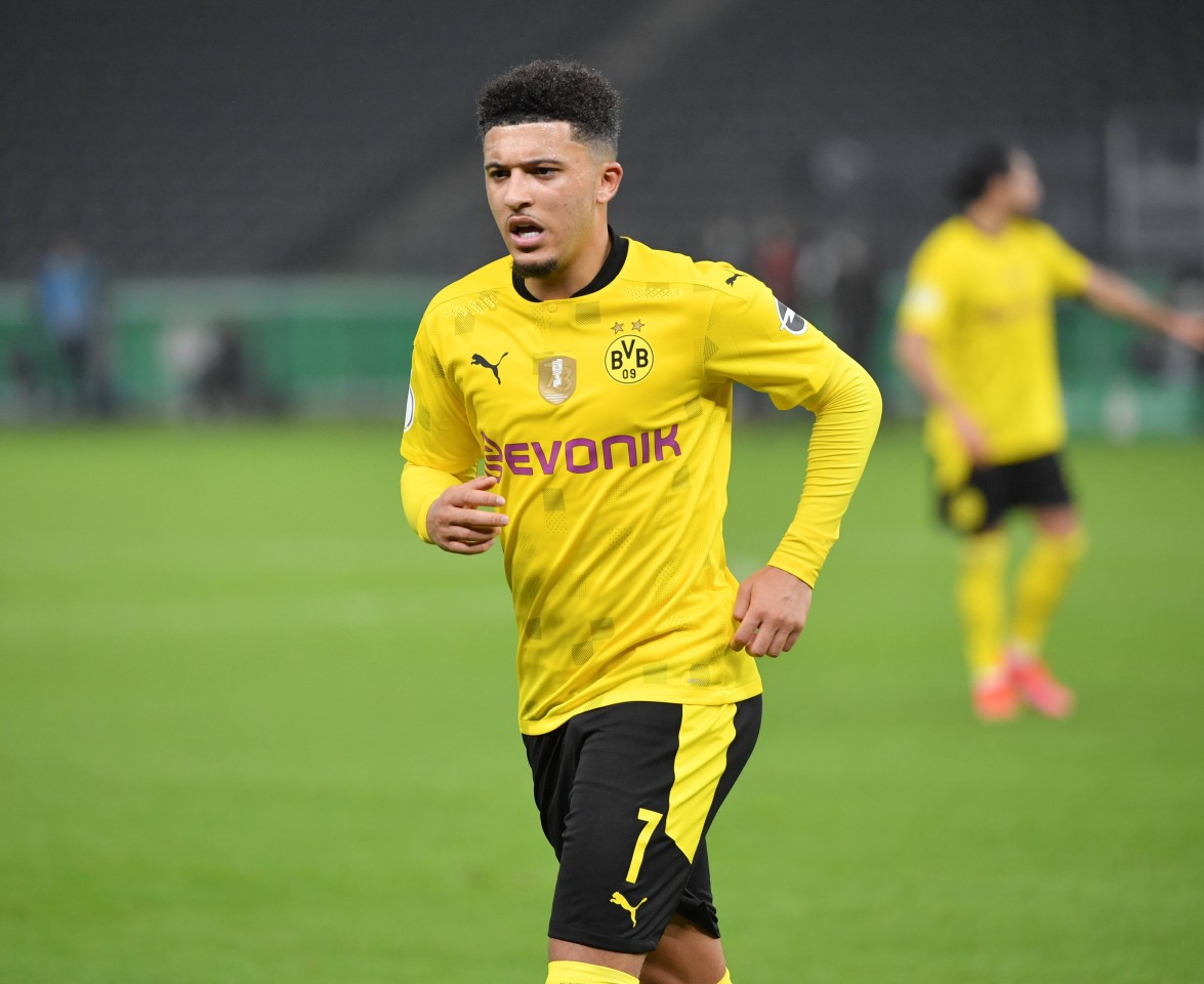 Jadon Sancho hat nach dem DFB-Pokalsieg verschlafen.