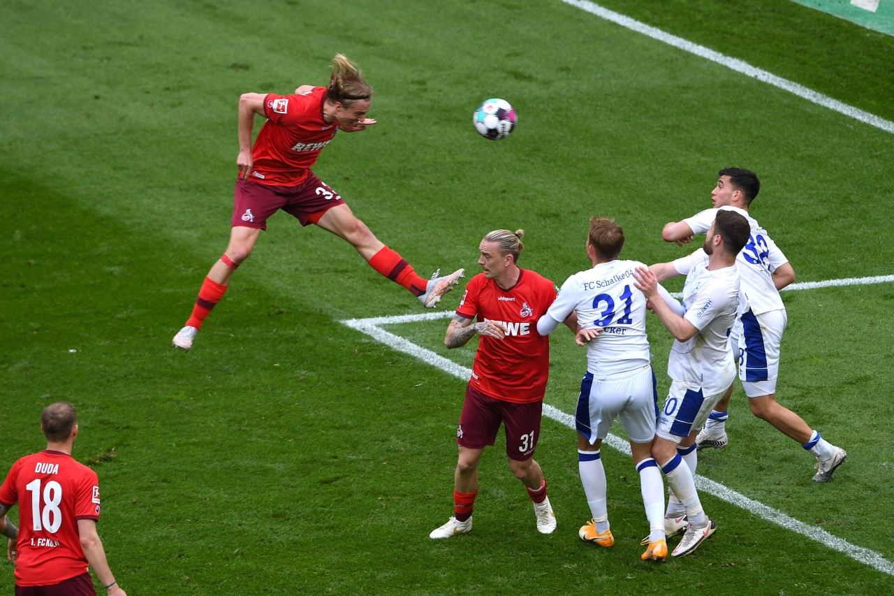 Innenverteidiger Sebastian Bornauw erzielte den Siegtreffer für den 1. FC Köln gegen den FC Schalke 04. 