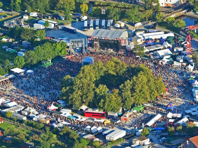 Wenn in Eschwege das Open Flair gefeiert wird, ist die ganze Stadt dabei.