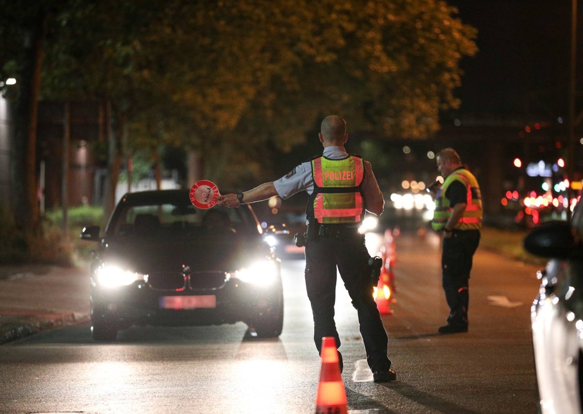 Polizei-Kontrolle