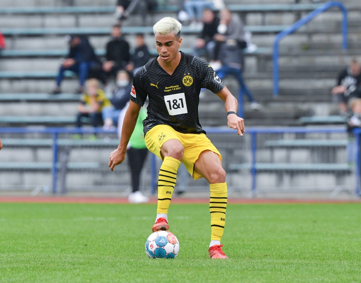 Reinier beim Benefizspiel des BVB.