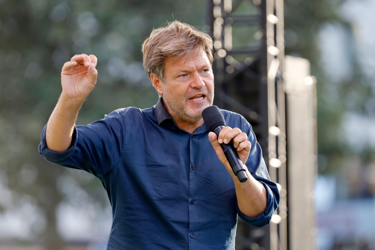 Robert Habeck spricht zwei Tage vor der Bundestagswahl Klartext. (Archivbild)