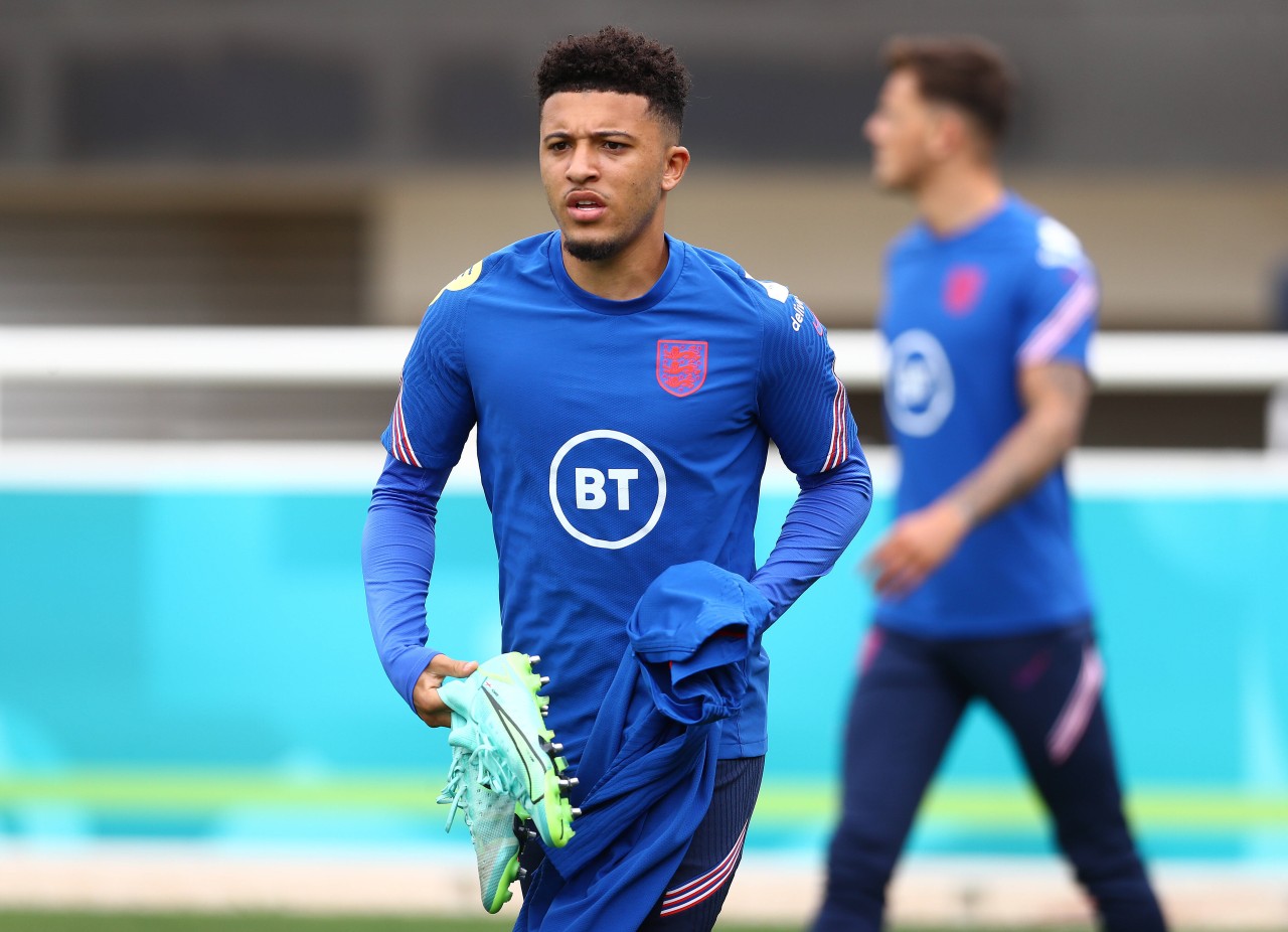 Jadon Sancho wurde beim ersten England-Spiel nicht berücksichtigt.