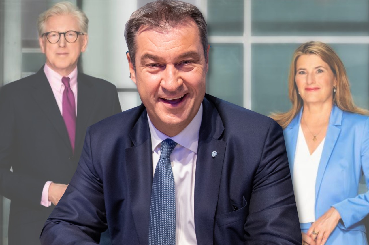 CSU-Chef Markus Söder wird in der TV-Schlussrunde auf ARD und ZDF dabei sein. Moderieren werden Theo Koll und Tina Hassel.