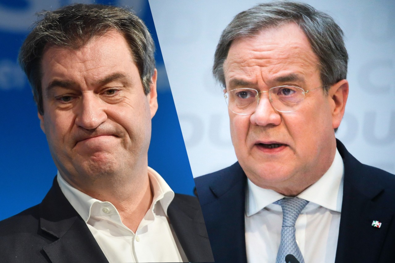 Die K-Frage um Markus Söder und Armin Lascht hält die CDU und ihre Anhänger unter Spannung.