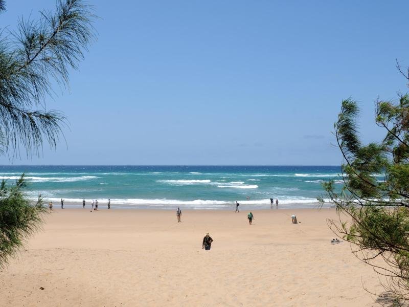 Sommer am Strand von Cape Vidal: Südafrika ist in den europäischen Wintermonaten ein oft gebuchtes Reiseziel.