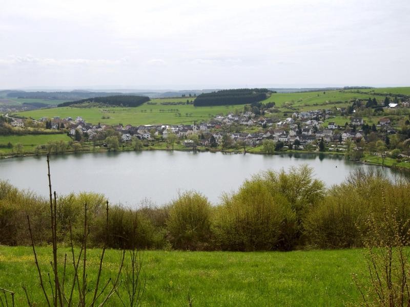 Typisches Landschaftsbild in der Vulkaneifel - in dieser Region liegt der Kapellenhof.