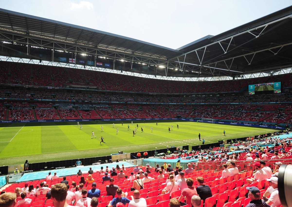 Wembley EM 2021 England Kroatien