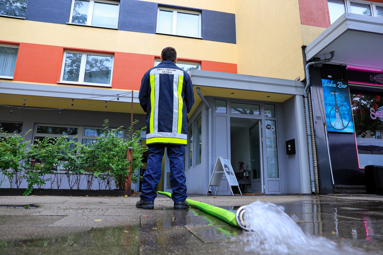 Das Wetter in NRW sorgte für einige Einsätze der Feuerwehr in Essen.