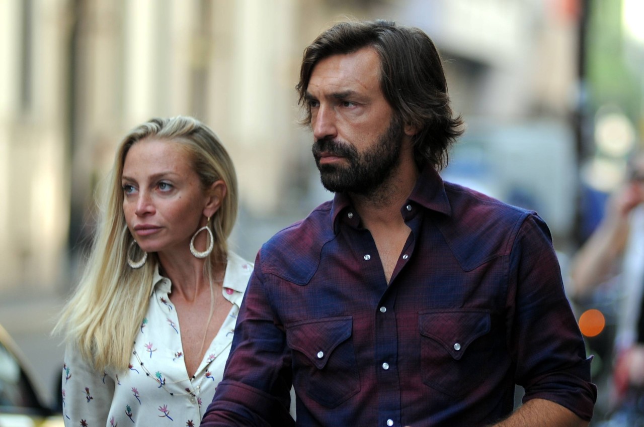 Andrea Pirlo (r.) und seine Freundin Valentina Baldini.