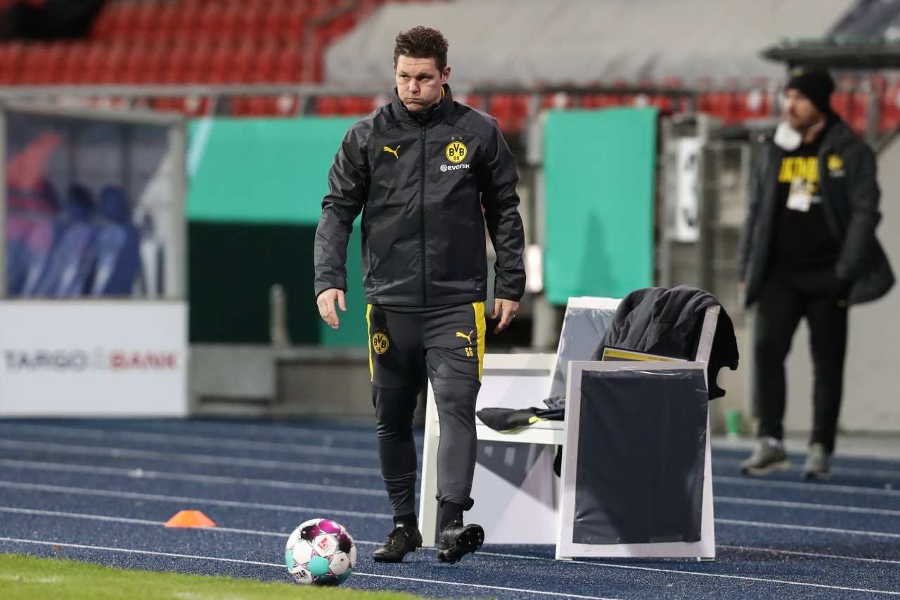 Borussia Dortmund - Schalke 04: BVB-U17-Coach Sebastian Geppert und sein Team müssen das B-Jugend-Derby verschieben.