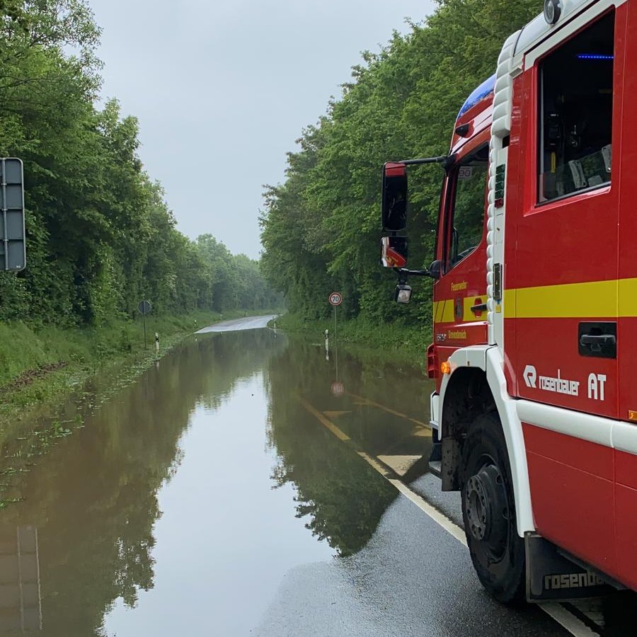 Die Feuerwehr Grevenbroich zog nach der Unwetternacht Bilanz. 