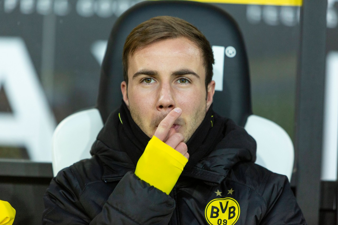 Mario Götze wurde in Dortmund zum Bankdrücker.