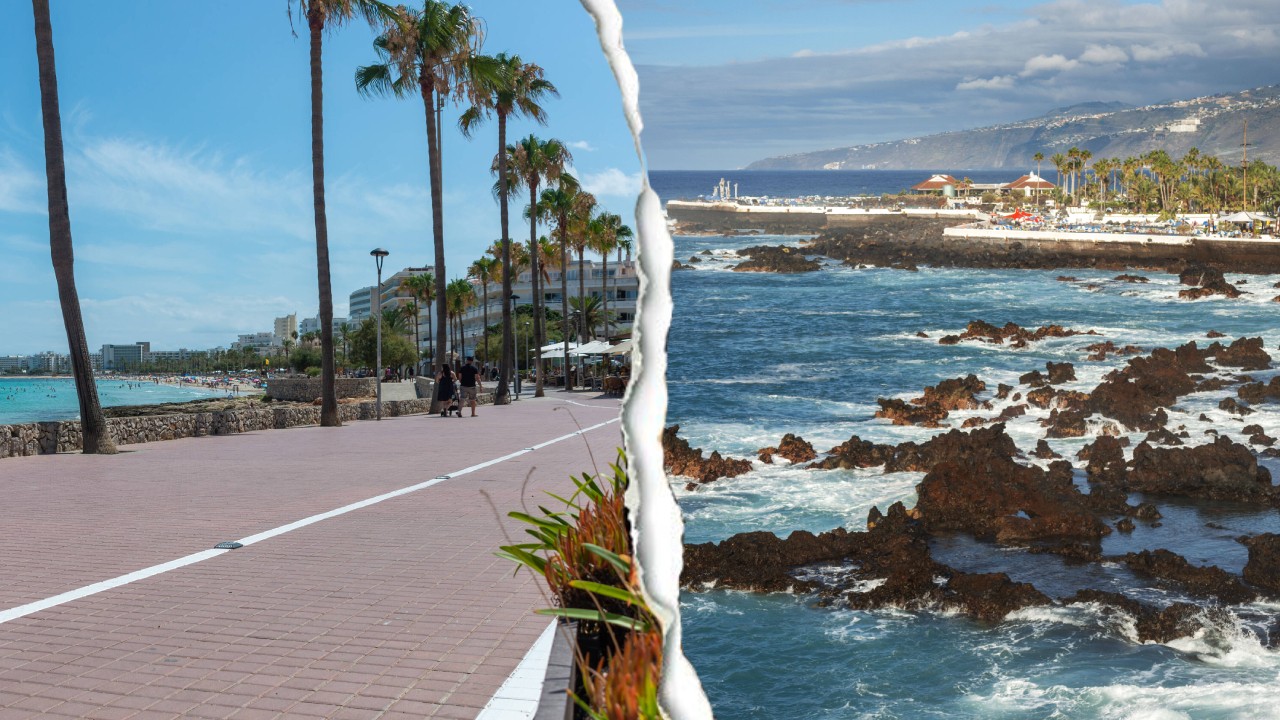 Von Cala Millor (l.) nach Puerto de la Cruz (r.): Auf Teneriffa will Auswanderin Gabi neu durchstarten.