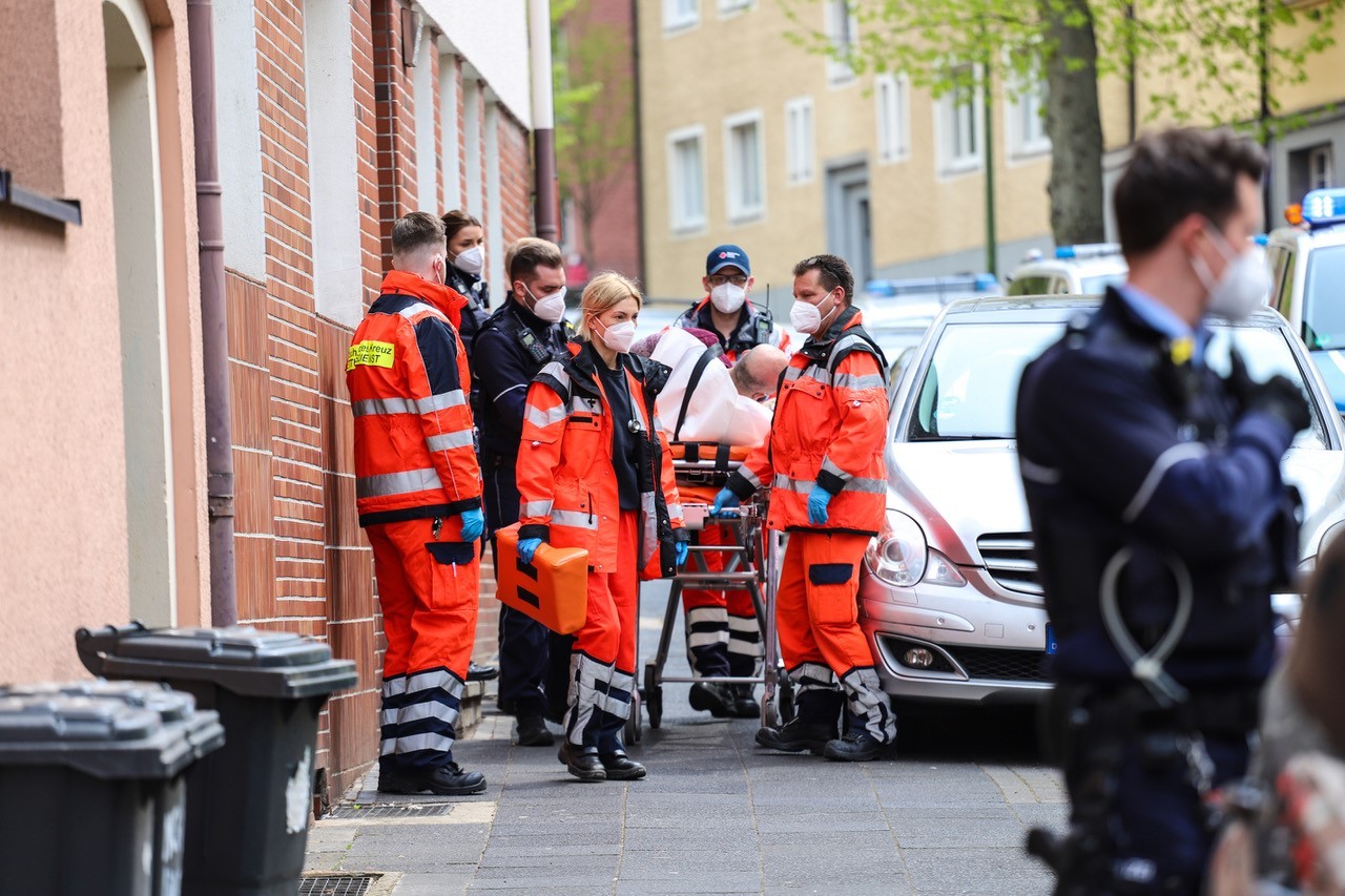 Nach dem Einsatz wurde der Mann zwangseingewiesen. 