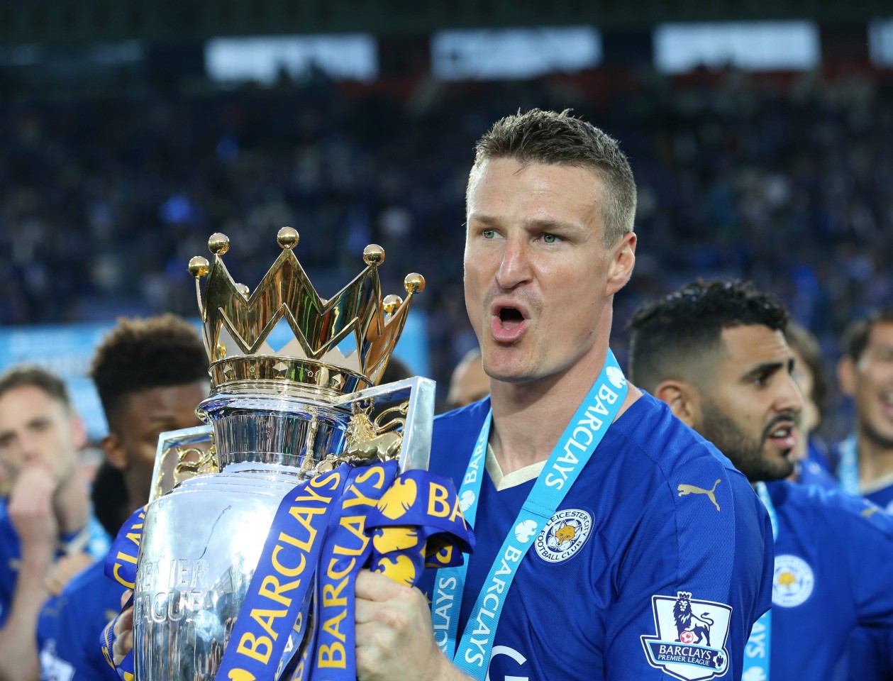 Robert Huth wurde im Jahr 2016 überraschend mit Leicester City Meister in der Premier League.