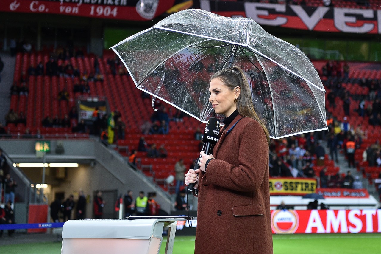 Laura Wontorra moderierte auf RTL bereits die Europa League und die Bundesliga-Highlights.