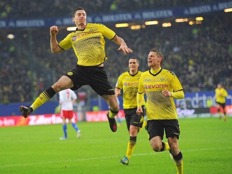 Borussia Dortmund gewann beim Hamburger SV hochverdient mit 5:1.