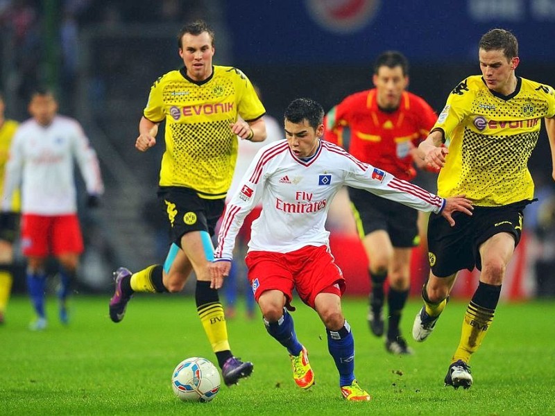 Borussia Dortmund gewann beim Hamburger SV hochverdient mit 5:1.