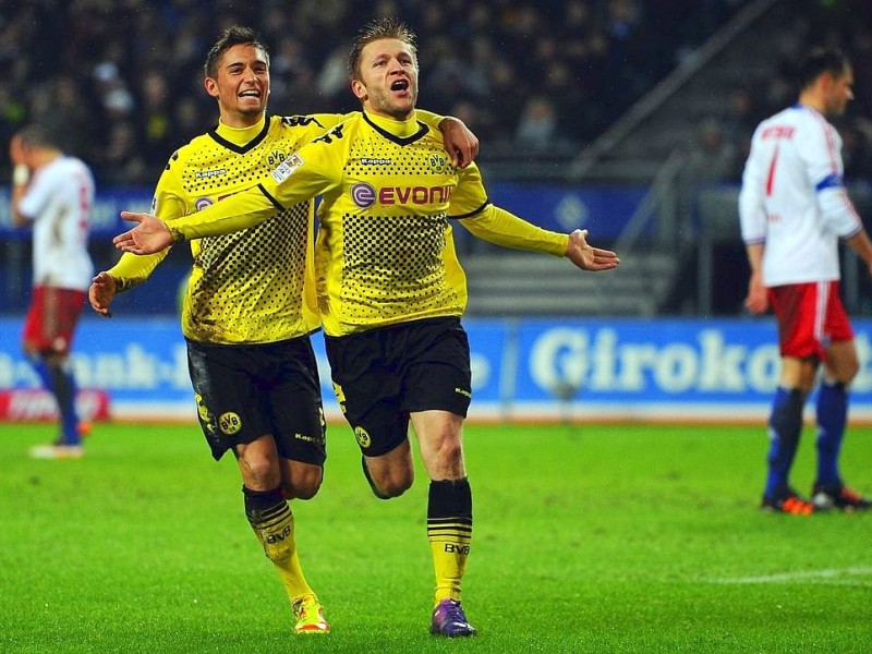 Borussia Dortmund gewann beim Hamburger SV hochverdient mit 5:1.