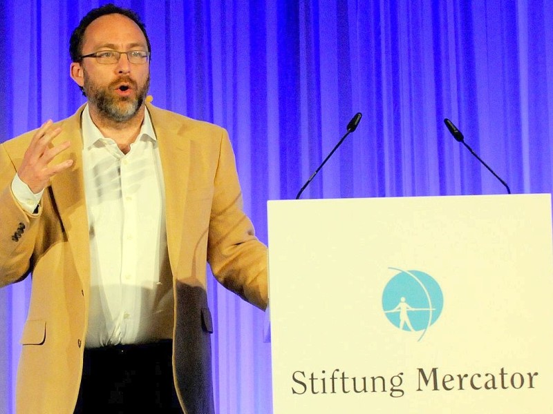 Am Montag, den 5.März 2012 fand in der Salvatorkirche am Burgplatz der Festakt zu 500 jahre Gerhard Mercator mit Wikipedia-Gründer jimmy Wales statt.Impressionen von der Veranstaltung.Foto: Udo Milbret/WAZ FotoPool