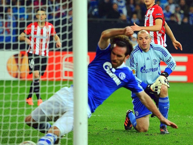 Schalke 04 musste im Viertelfinal-Hinspiel der Europa League gegen Athletic Bilbao eine 2:4-Niederlage hinnehmen.