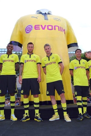 Weitere Fotos von der Trikot-Präsentation des BVB