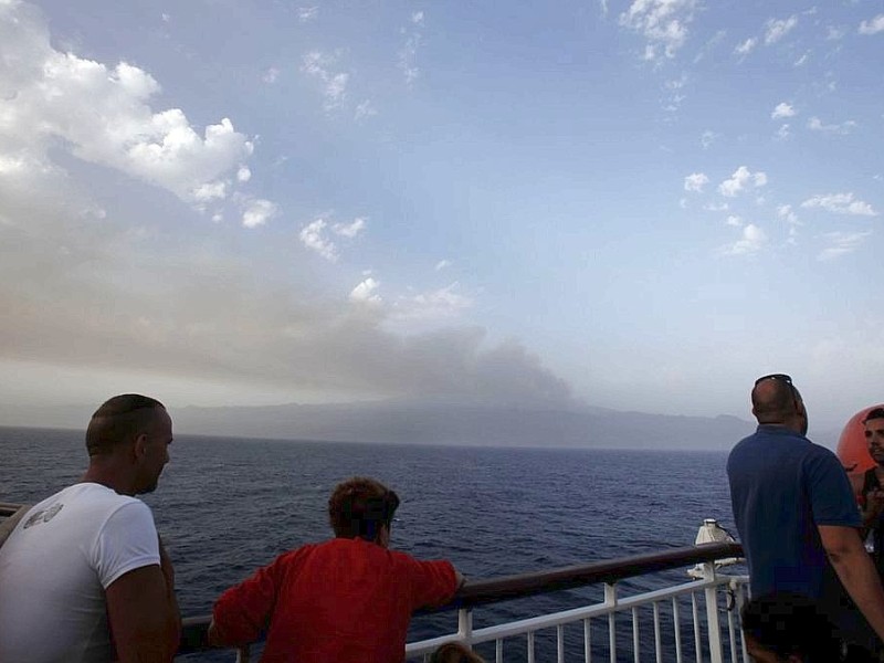 Waldbrand auf Teneriffa.