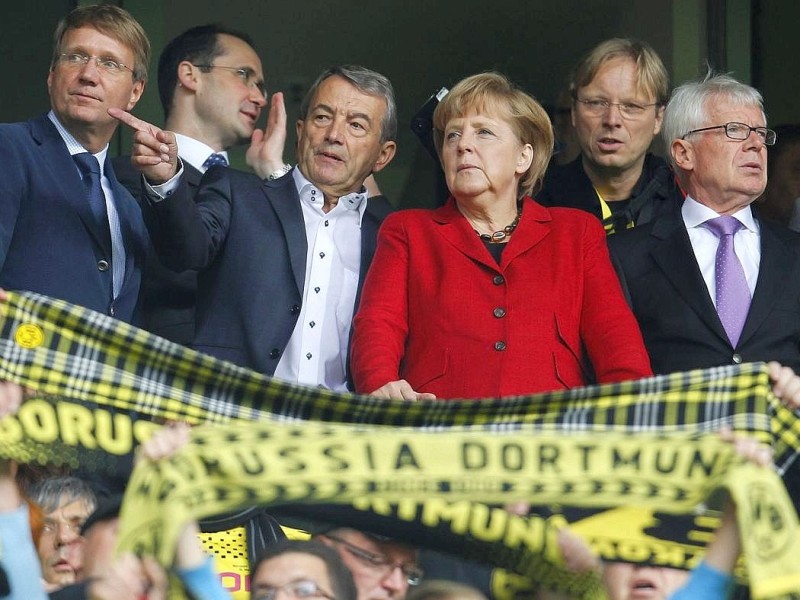 Angela Merkel zu Gast in Dortmund.