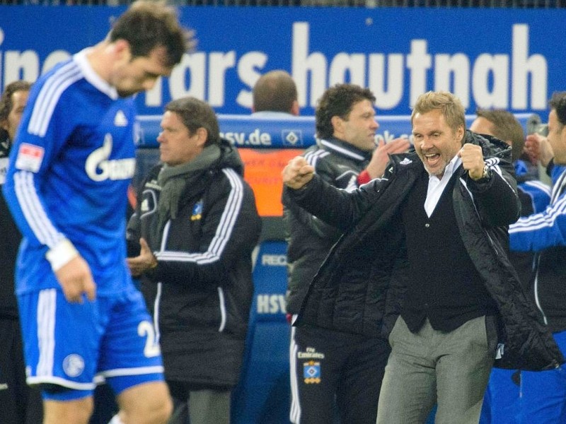 Der FC Schalke 04 verlor beim Hamburger SV mit 1:3.