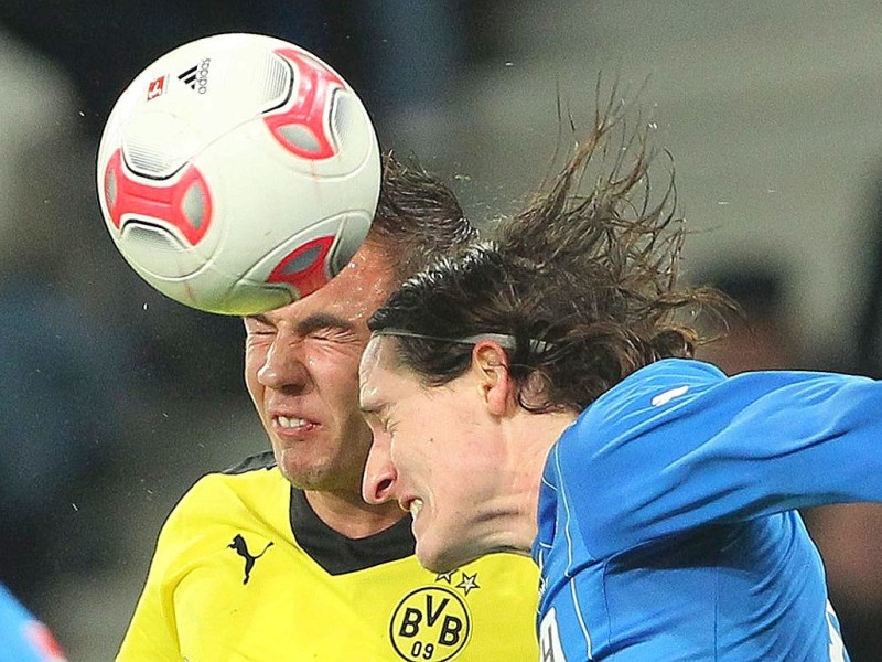 Am 17. Spieltag der Fußball-Bundesliga siegte Borussia Dortmund bei der TSG Hoffenheim mit 3:1. Für den BVB trafen Mario Götze, Kevin Großkreutz und Robert Lewandowski.