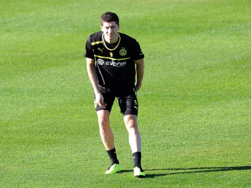 Bei 20 Grad und strahlendem Sonnenschein bereiten sich 26 BVB-Spieler und der komplette Trainerstab des BVB auf die Rückrunde der Fußball-Bundesliga vor.