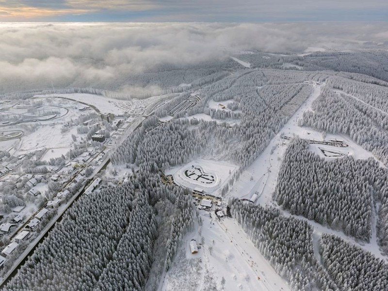 Winter in Winterberg.