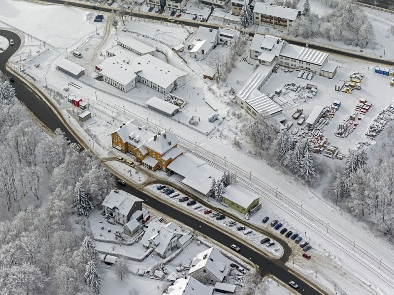 Der Bahnhof in Winterberg.