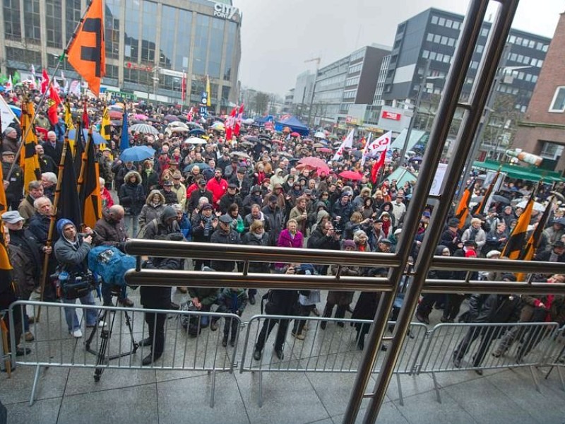 Solidaritätsfest für Opel Bochum.