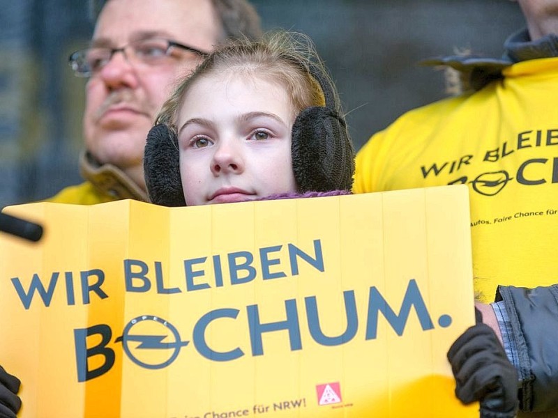 Solidaritätsfest für Opel Bochum.