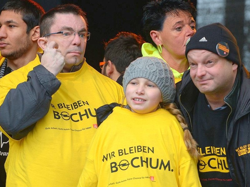 Solidaritätsfest für Opel Bochum.