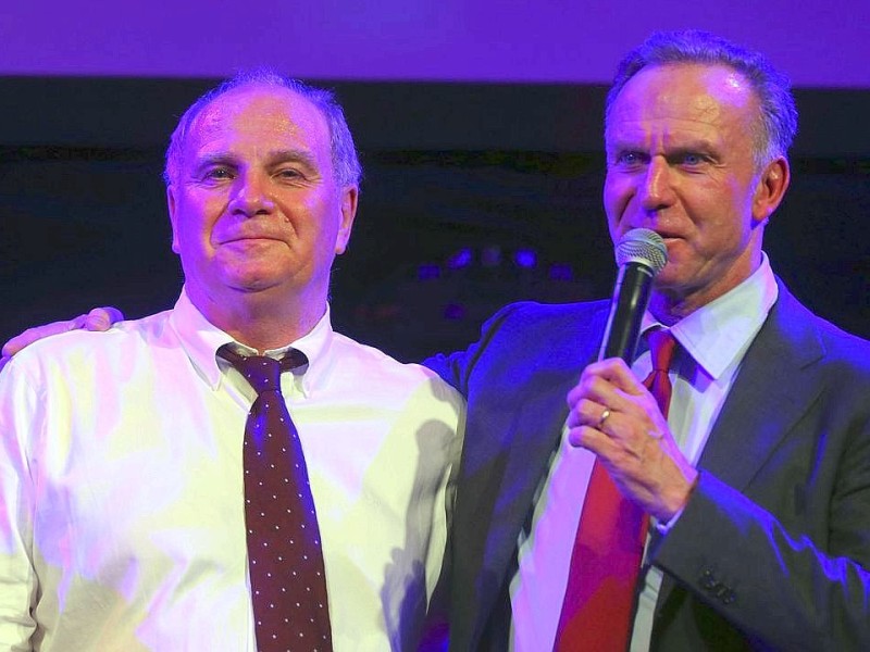 Uli Hoeness undKarl-Heinz Rummenigge.