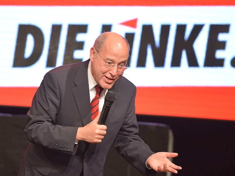 Linksfraktionschef Gregor Gysi verwies darauf, dass seine Partei ...