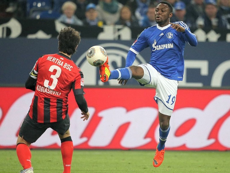 Die königsblauen Tore erzielten Chinedu Obasi und Klaas-Jan Huntelaar.