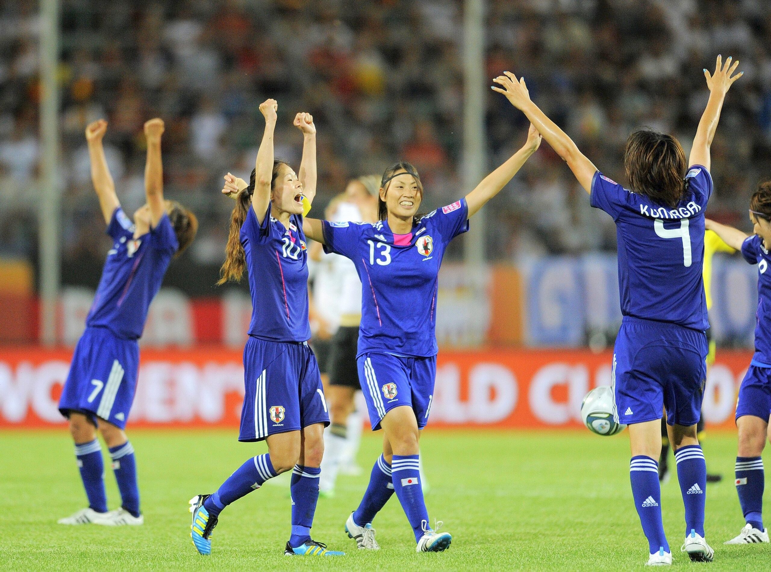 WM-Viertelfinale Deutschland gegen Japan, Endstand 0.1 nach Verlängerung.