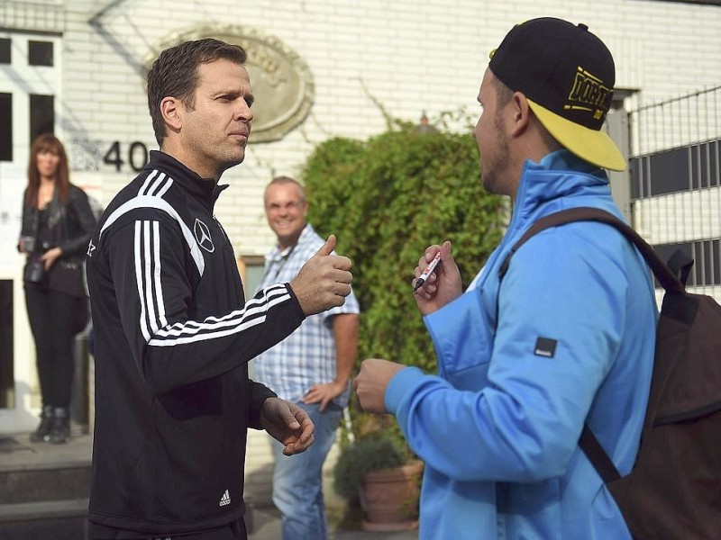 Abschlusstraining der Nationalmannschaft in Essen.