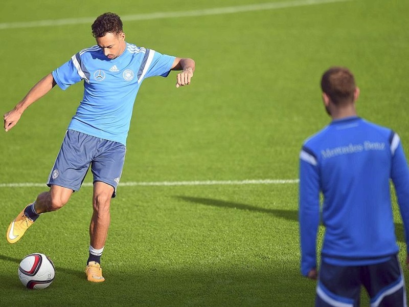 Abschlusstraining der Nationalmannschaft in Essen.