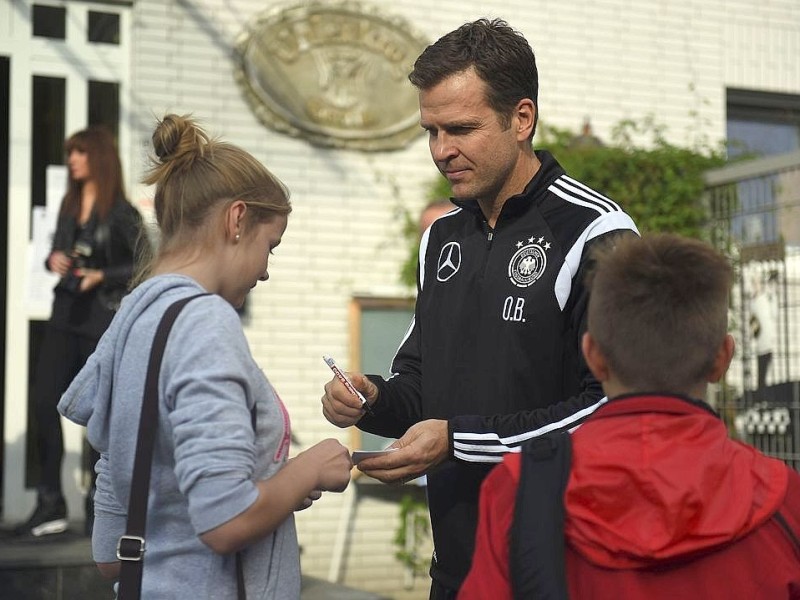 Abschlusstraining der Nationalmannschaft in Essen.