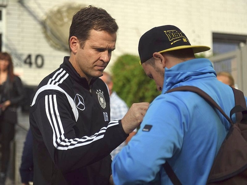 Abschlusstraining der Nationalmannschaft in Essen.